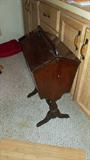 Antique sewing box