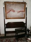 Four poster bed