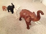 Even more elephants - Leather, Oyster shell, all kinds collected from around the world!
