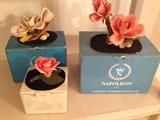A teeny, tiny sample of the Napoleon Capidomonte flowers - in original boxes