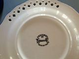 Mark on cutwork dinner plates