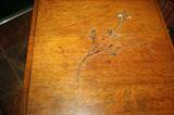 Detail of antique table