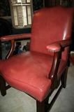 One of 4 chairs that go with vintage dining table