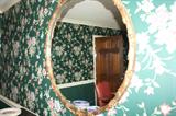 LARGE oval mirror