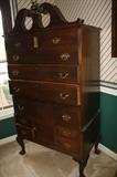 Antique highboy