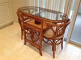 Great little breakfast or patio set