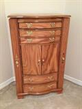 Jewelry chest - both sides open for additional storage