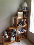 Treasures on stackable shelving units