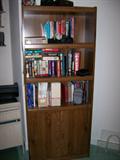 Handy bookcase to tuck books or collectibles