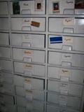 You guessed it! More drawers FILLED with beads, findings, embroidery and sewing supplies,