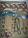 Custom made jewelry with semi precious stones.