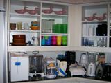 Still more kitchen... Appliances are in perfect condition, clean, and many with owners manuals.