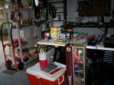 Another view of the jam packed garage