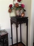 Rosewood pedestal