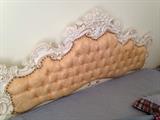 Carved French style bed