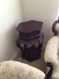 Rosewood pedestal