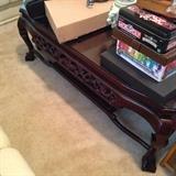 Rosewood coffee table