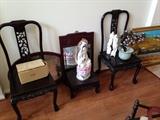 Rosewood chairs