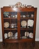 Small Antique Queen Anne Bookcase