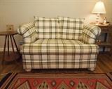 Contemporary Convertable Love Seat