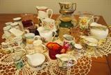 Large Collection of Antique Creamers