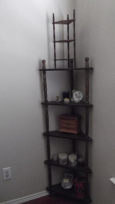 corner display shelf