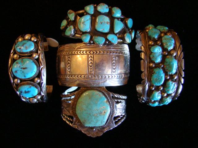 Native American Turquoise bracelets