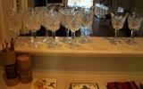 Waterford "Alana" stemware in four sizes