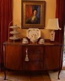 Small mahogany buffet