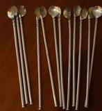 Sterling drink stirrers/spoons