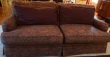 66" Henredon sofa/loveseat in coordinating colors with other loveseat and chairs