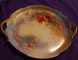 Antique hand painted china