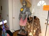 Huge 7ft tall knight in armor 