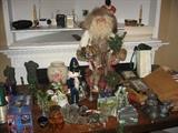 Lots of Christmas and Halloween items