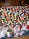 unfinished quilt