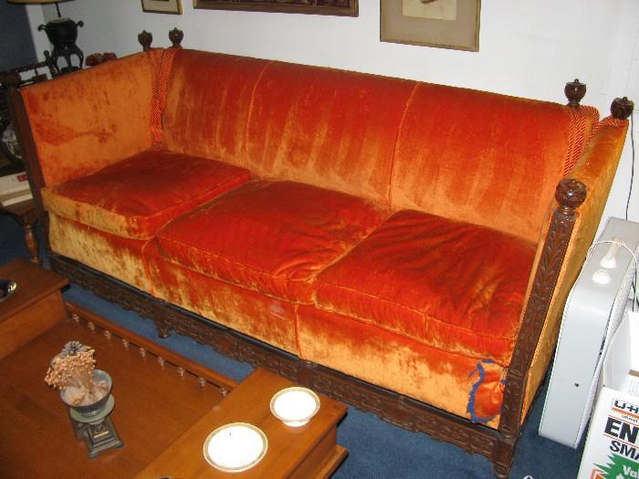 unusual great mid century couch