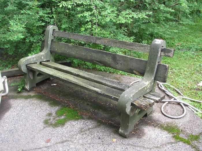 great old bench 