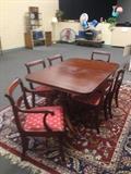 Vintage Dining Table and Chairs