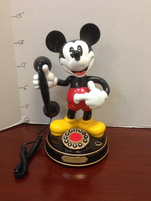 Singing and dancing Mickey Mouse Phone