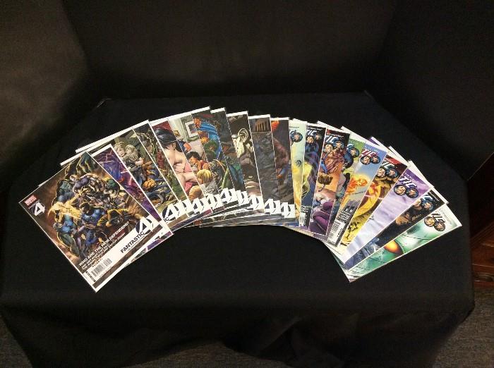 Marvel Comics Fantastic 4 Comic Books.  20 books in series.  All protected by protective sleeve and board.