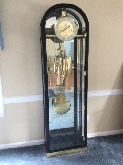 Ridgeway Curio Grandfather Clock