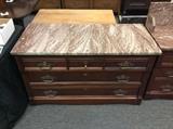 Marble Top Sideboard