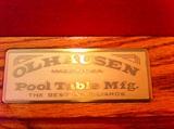 Olhausen billiard table