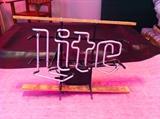 Miller Lite neon sign