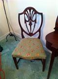Antique Hepplewhite chairs