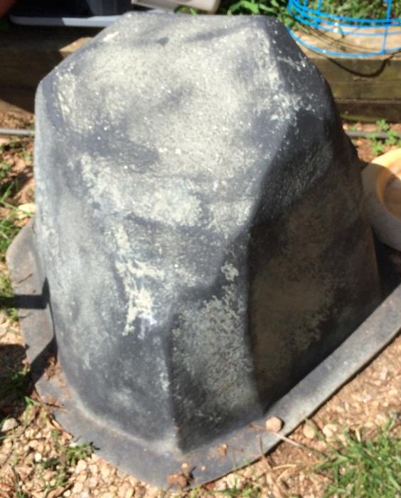 Large fake boulder