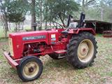 2001 MAHINDRA E350-DI TRACTOR (GOOD WORKING CONDITION-ONLY 395 HOURS USE)---35 HSP 3 CYC ENGINE & 2-WHEEL DRIVE