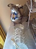                        Silver plate serving pieces