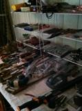                      Large assortment of hand tools