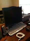                         Dell monitor; HP keyboard